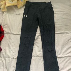 Under armor dark Grey leggings midrise